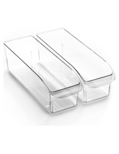 Contenedores de Almacenamiento BINO 2 Piezas 31x9.8 cm