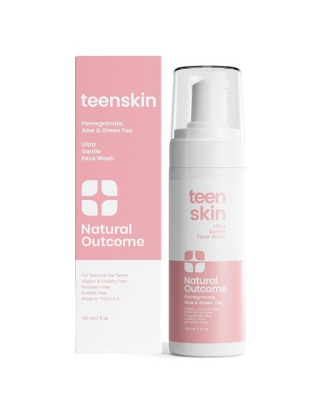 Limpiador Facial Suave Natural Outcome para Adolescentes 141 g