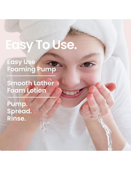 Limpiador Facial Suave Natural Outcome para Adolescentes 141 g