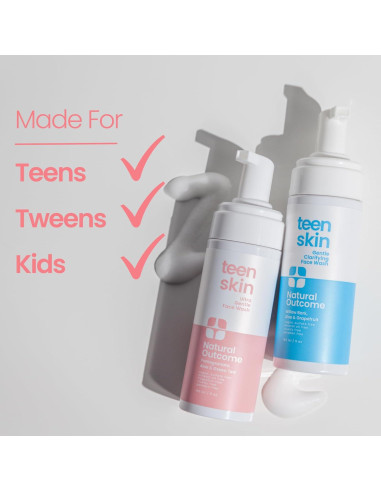 Limpiador Facial Suave Natural Outcome para Adolescentes 141 g