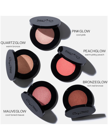 Iluminador y Rubor en Crema Saie Glow Sculpt Pinkglow 4.57 g