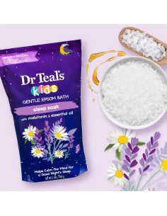 Sal de Epsom para Niños Dr Teal's 0.91 kg - Relajante con Melatonina 2