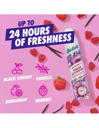 Champú Seco Batiste Activado por Toque 108g - Frescura 24h