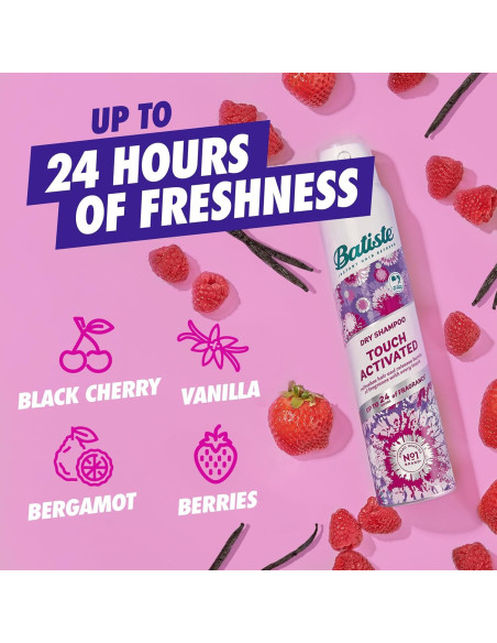 Champú Seco Batiste Activado por Toque 108g - Frescura 24h