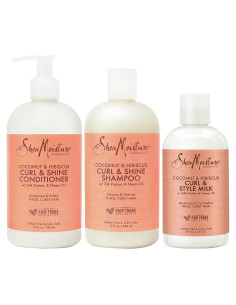 Champú y Acondicionador SheaMoisture Coco Hibisco 3 en 1