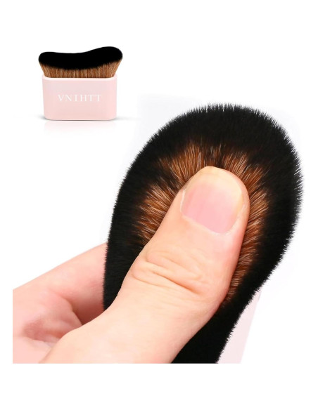 Brocha Autobronceadora Kabuki VNIHTT - Aplicación Suave y Uniforme