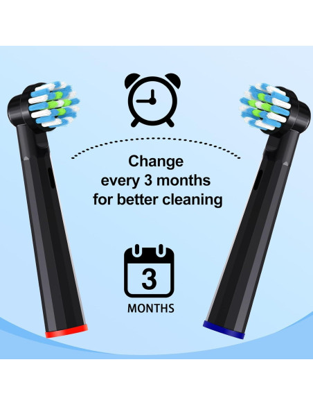 Cabezas de Repuesto Oral B MOFELE 8 Piezas Compatible Pro 1000 Cabezas de Repuesto Oral B MOFELE 8 Piezas Compatible Pro 1000