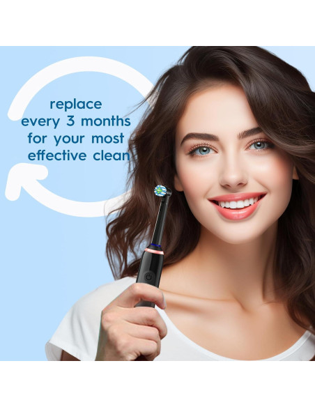 Cabezas de Repuesto Oral B MOFELE 8 Piezas Compatible Pro 1000 Cabezas de Repuesto Oral B MOFELE 8 Piezas Compatible Pro 1000