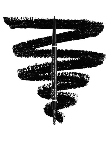 Lápiz de Cejas Micro NYX + Delineador Epic Ink Negro
