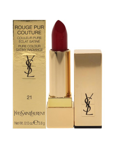 Labial Satinado Yves Saint Laurent Rouge Pur Couture 21 Rouge Paradoxe 3.7g