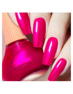 Esmalte de Uñas COSMOO Rosa Fucsia 12ml Secado Rápido