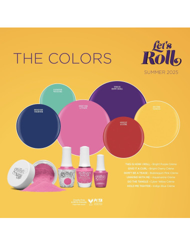 Esmalte de Uñas en Gel Gelish MINI 9mL Color Vibrante