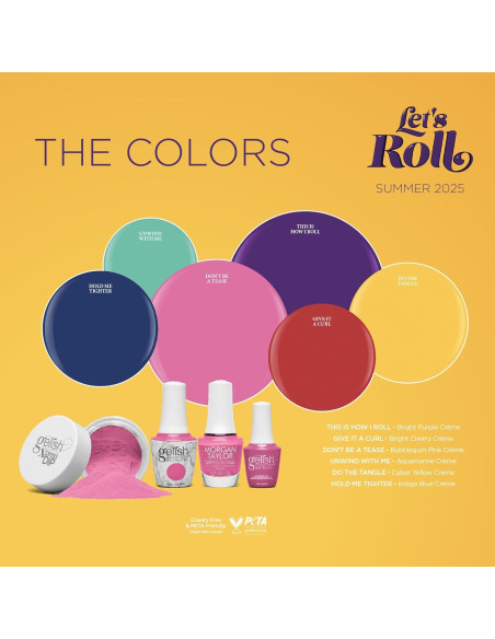 Esmalte de Uñas en Gel Gelish MINI 9mL Color Vibrante