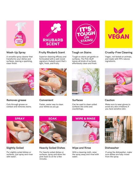 Spray Limpiador Stardrops La Sopa Rosa 570ml