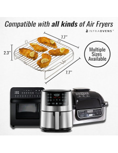 Juego de Accesorios para Freidora de Aire INFRAOVENS Grande 2