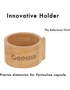 Kit de Sellos de Aluminio GEESTA para Cápsulas Nespresso Vertuoline 2