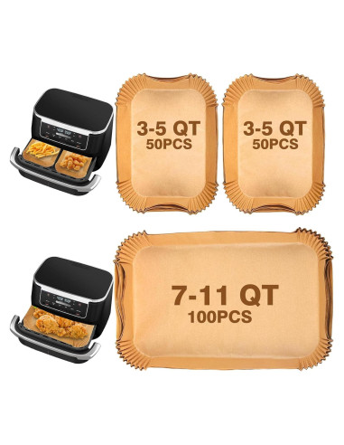 Forros desechables para freidora de aire SIUDANGKA 150 piezas