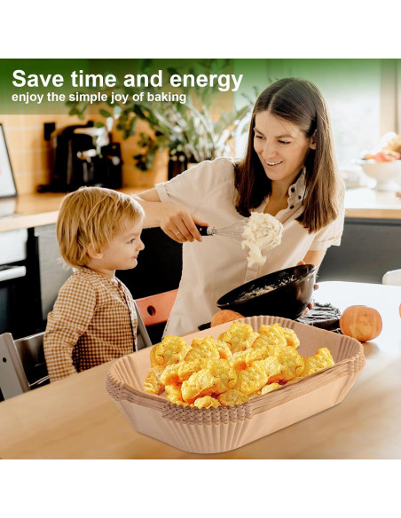 Forros desechables para freidora de aire SIUDANGKA 150 piezas