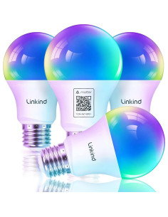 Bombillas Inteligentes Linkind Matter 4 unidades + Enchufe 2 unidades 2