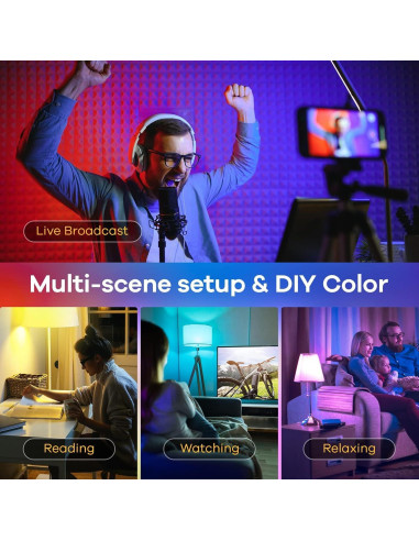 Bombillas Inteligentes Linkind Matter 4 unidades + Enchufe 2 unidades