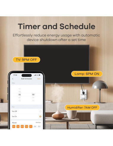Bombillas Inteligentes Linkind Matter 4 unidades + Enchufe 2 unidades