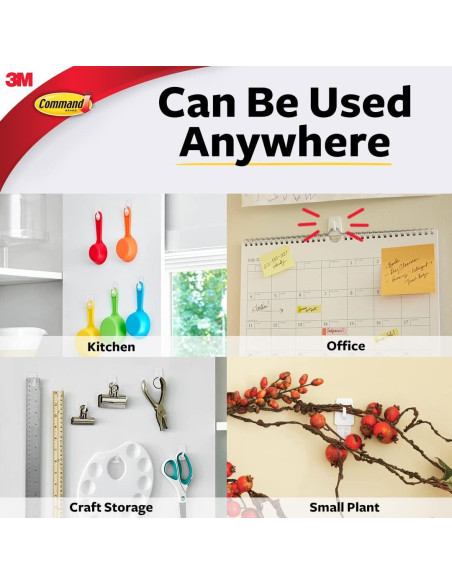 Ganchos Micro Command Blanco 3 Unidades 0.23 kg Colgantes