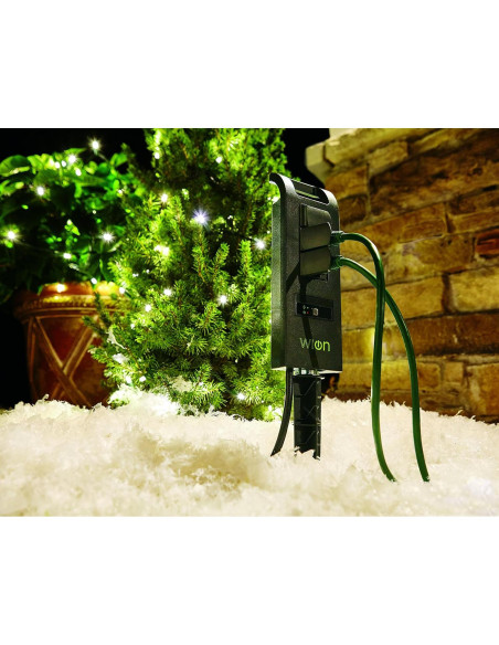 Enchufe Inteligente WiOn 50063 Interior y Exterior 1000W