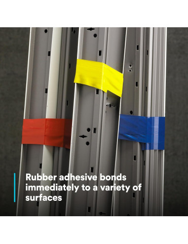 Cinta de Vinilo 3M 764 Azul 5 cm x 32.9 m para Marcado de Suelo