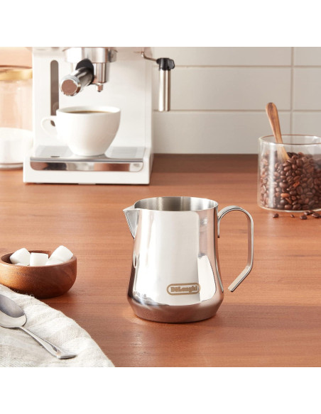 Jarra de Espuma de Leche De'Longhi DLSC069 Acero Inoxidable 500 ml