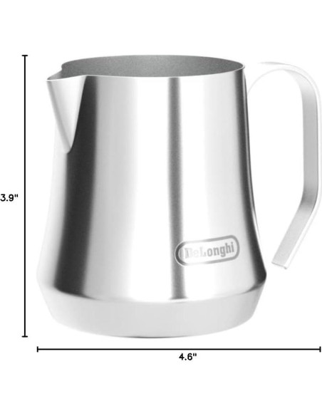Jarra de Espuma de Leche De'Longhi DLSC069 Acero Inoxidable 500 ml