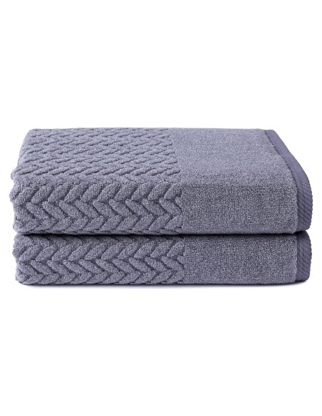 Conjunto de Toallas de Baño Texere 100% Algodón Orgánico 650 GSM