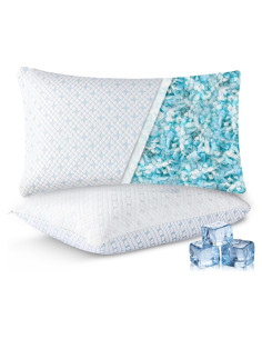 Juego de 2 Almohadas Refrigerantes EGOHOME Tamaño Queen