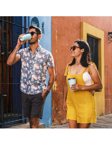 Taza Aislada Hydro Flask Todo Terreno 12 oz Blanca