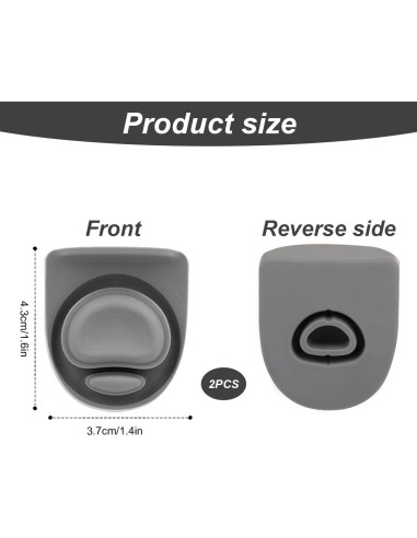 2 Tapones de Silicona para Botellas Owala FreeSip 19-40oz