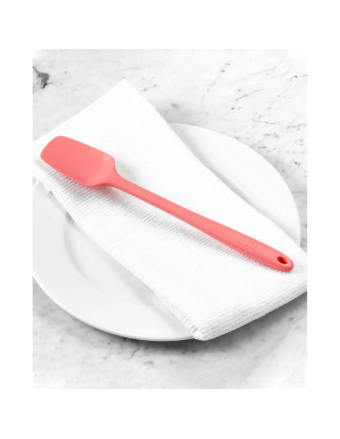 Espátula Cuchara GIR 28 cm Silicona Negra Resistente al Calor