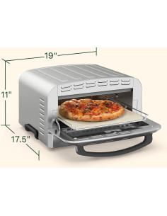 Horno de Pizza Cuisinart CPZ-120 Acero Inoxidable 30 cm 2