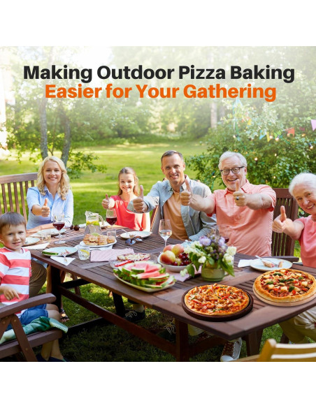 Horno de Pizza Multi-Fuel FrigiLife 30 cm Gas y Leña