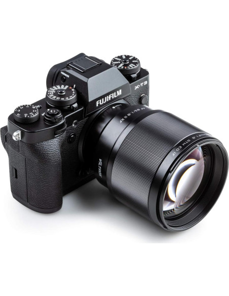 Lente VILTROX 85mm F1.8 STM para cámaras Fuji X-Mount