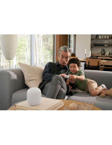 Enrutador Google Nest WiFi Pro - Wi-Fi 6E - Cobertura 204 m - Nieve