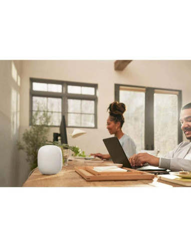Enrutador Google Nest WiFi Pro - Wi-Fi 6E - Cobertura 204 m - Nieve