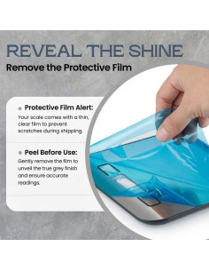 Báscula Digital de Cocina Hearthly 10kg Acero Inoxidable 2