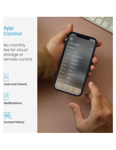 Cerradura Inteligente Lockly Secure Pro Wi-Fi con Huella 3D