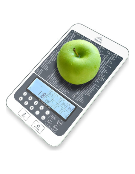Balanza de Cocina Nutricional NutraTrack Mackie - 15 kg