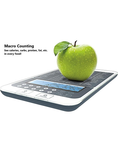 Balanza de Cocina Nutricional NutraTrack Mackie - 15 kg