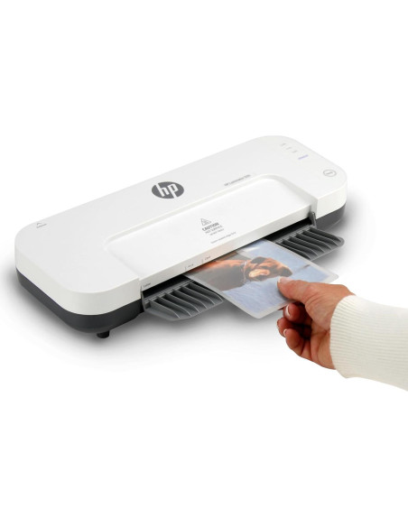 Laminadora Térmica Fría y Caliente Royal 23.37 cm con 100 Fundas