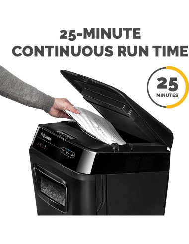 Trituradora Fellowes AutoMax 200M Micro-Corte 200 Hojas