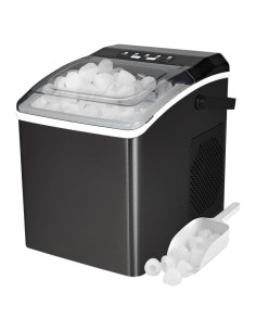 Máquina de Hielo Koolatron KIM26B - 9 Cubos en 6 Minutos, 11.7 kg/día