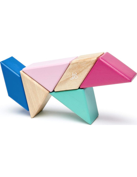 Juego de Bloques Magnéticos Tegu Floración 6 Piezas 15x8.9 cm