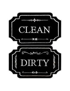 Imán de Lavavajillas Limpio Sucio QMMD - 9.9x6.6cm Decorativo