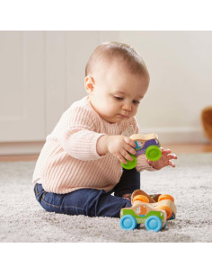 Juego de Apilamiento de Coches de Madera Melissa & Doug - 3 Piezas 2